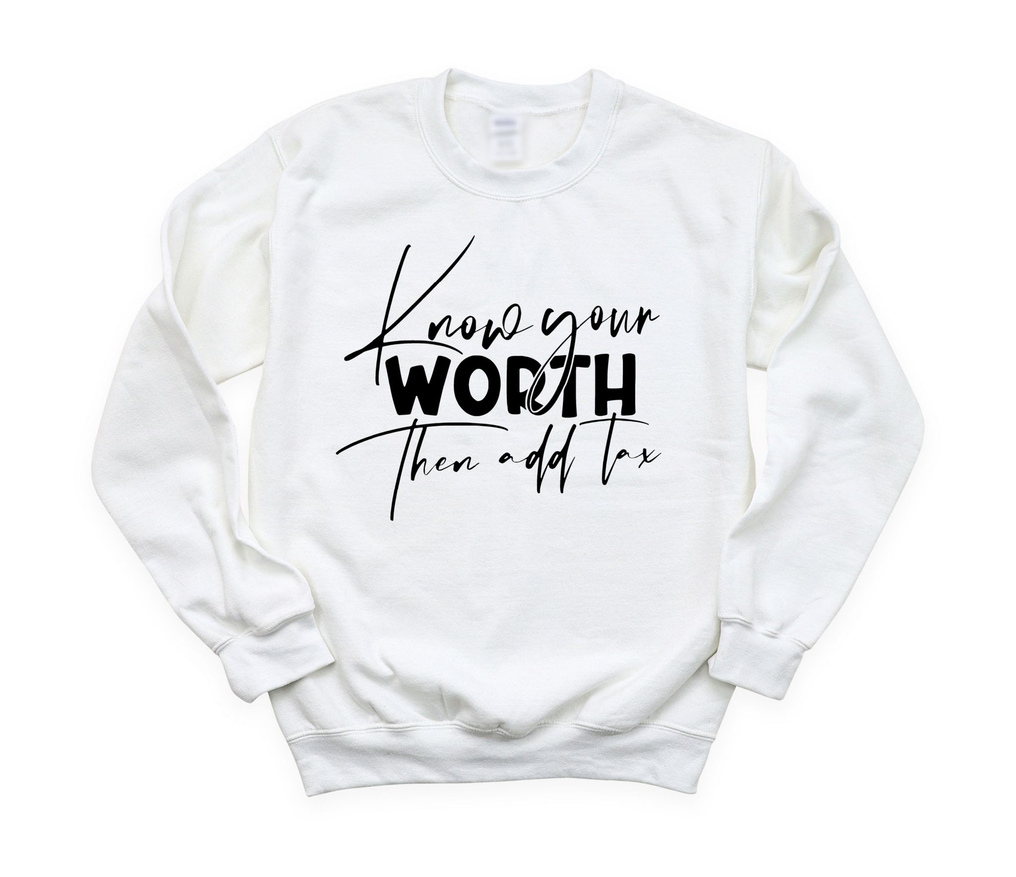 Know your worth Sweater